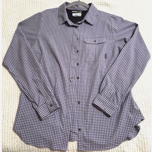 Columbia Omni-Shade Mens L Sun Protection Gorpcore Hiking Fishing Outdoor - Picture 1 of 9